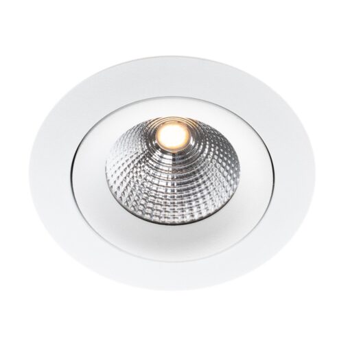 SLC One360, D90mm, infälld, 8W, 626lm, 2700K, CRI>90, 36°, FASDIM, vit