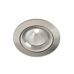 SLC One360, D90mm, infälld, 8W, 630lm, 3000K, CRI>90, 36°, FASDIM, aluminium