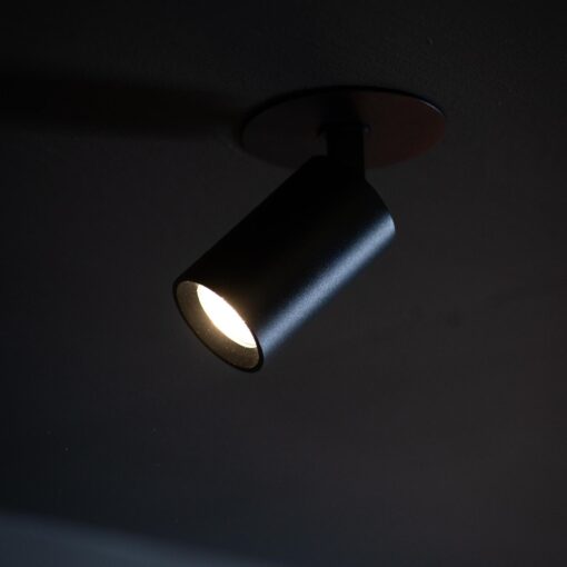 SLC Art 1xWH, D55mm, infälld, 10W, 740lm, 2700K, CRI90, 24°, Trailing edge, vit - Bild 6