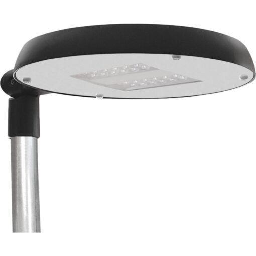 Alkes A, stolptopp/arm, 36W, 5820lm, 4000K, CRI70, optik LSM1, ONOFF, mörkgrå