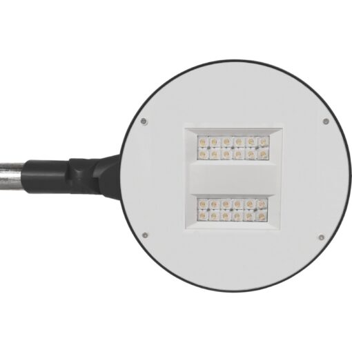 Alkes A, stolptopp/arm, 51W, 7923lm, 4000K, CRI70, optik LSM1, ONOFF, mörkgrå - Bild 3