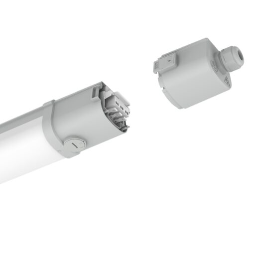 SLC IPX, L1563mm, ytmonteras, 40W, 4480/6400lm, 4000K, CRI80, opal, ONOFF - Bild 2