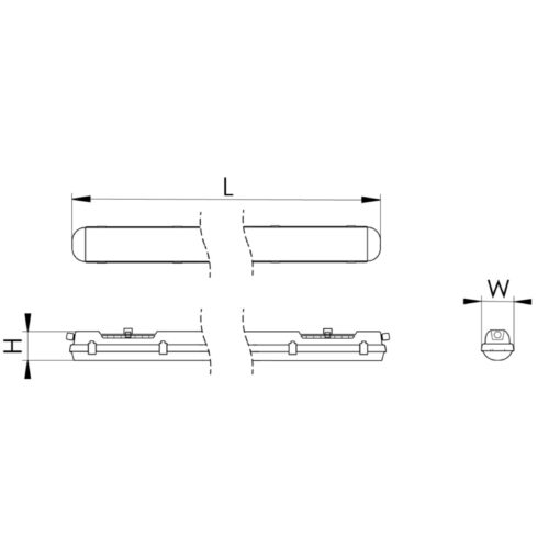 Sumatra O LED, narrow, L1175mm, ytmonteras/pendlas, 38W, 5700lm, 4000K, CRI80, opal, ONOFF - Bild 3