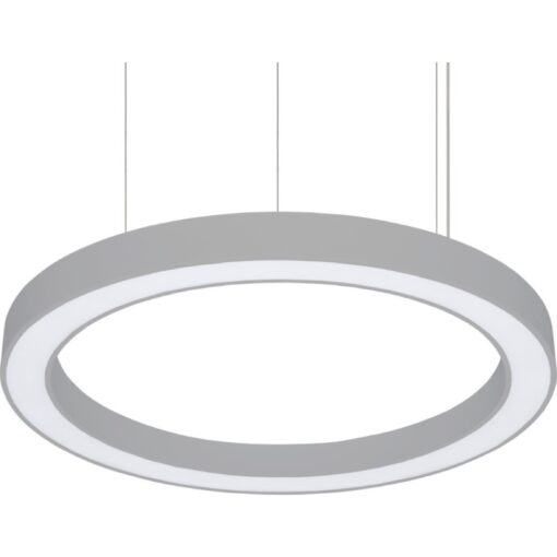 Forma O, D600mm, pendlas, 35W, 3603lm, 3000K, CR80, opal, DALI, svart, kabel 2m - Bild 3