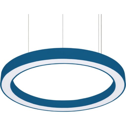 Forma O, D1200mm, pendlas, 72W, 7861lm, 3000K, CR80, opal, DALI, svart, kabel 2m - Bild 5