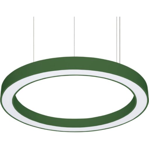 Forma O, D1200mm, pendlas, 72W, 7861lm, 3000K, CR80, opal, DALI, svart, kabel 2m - Bild 7