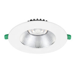 Insaver Slim UGR19 Wide, D175mm, infälld, 9W, 1050lm, 3000K, CRI80, 60°, ONOFF, vit