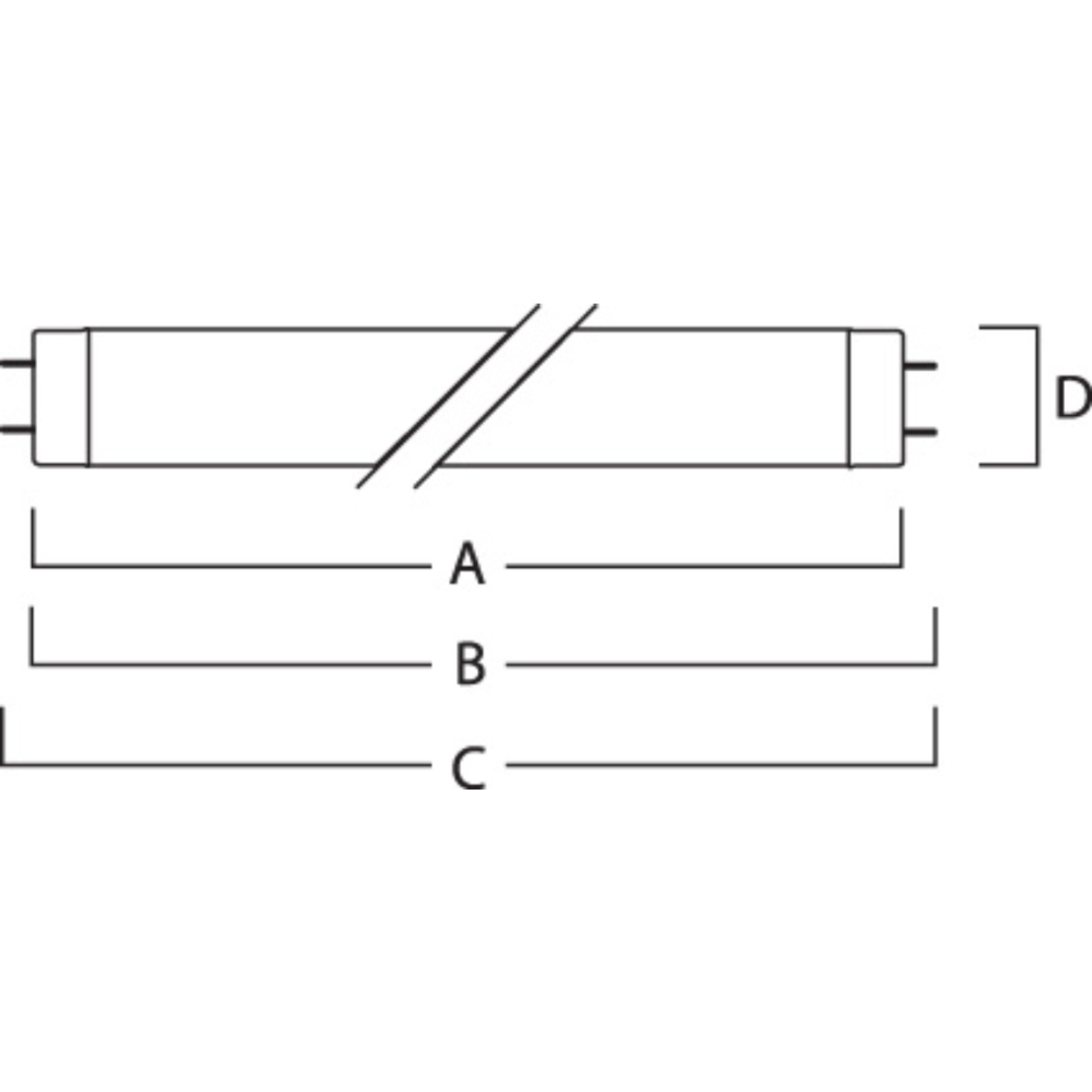T8 Lysrör 36W 3000K 1200mm - Bild 4