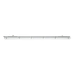 Resisto, L1500mm, yt/vajermontage, 61W, 8500lm, 4000K, CR80, opal, ONOFF, ljusgrå,