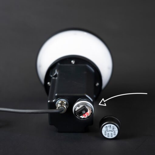 SLC Faro, Pollare, H975mm, 25W, 2323lm, 2700/3000/4000K, CRI80, 360°, Mulitpower, svart - Bild 4