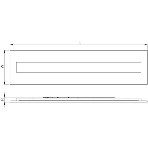 Calima R, L1195x295mm, infälld, 28W, 3900lm, 4000K, CR80, matt micro, DALI, vit - Bild 10