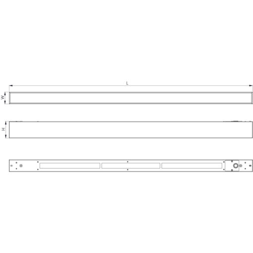 Bali U Upp/Nedljus , L1136mm, pendlas, 27W, 2450/1450lm, 4000K, CR80, matt micro, PULLDIM, vit, 2m kabel - Bild 3