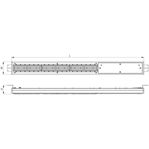 Norte I, L1190mm, ytmontering, 87W, 15650lm, 4000K, CR80, ASSY°, DALI - Bild 7
