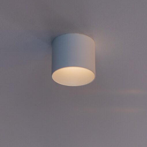 SLC Design Tubo, utanpåliggande, D70mm, H103mm, 9W, 567lm, 3000K, CRI90, 24°, DALI, vit - Bild 4