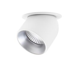 SLC Design Cup, infälld, D68mm, 11W, 646lm, 2700K, CRI90, 36°, DALI, vit/silver