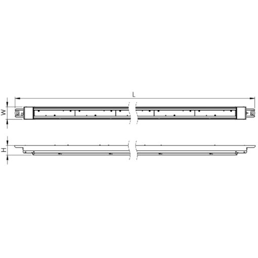 Monde LED 23 M, L1670mm, Yt/pendlas, 74W, 13124lm, 4000K, CR80, 90°, DALI - Bild 7