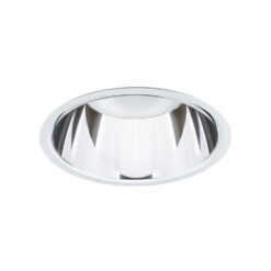 Solstice, D200mm, infälld, 17W, 2300lm, 3000K, CRI90, 70°, DALI, vit/silver
