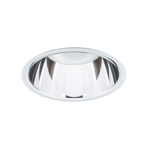Solstice, D200mm, infälld, 17W, 2300lm, 3000K, CRI90, 70°, DALI, vit/silver