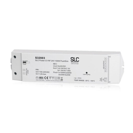 SLC Driver 24V 100W RF /PushDim IP20 24V