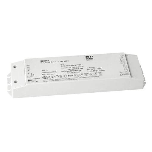 SLC Driver 24V 100W 1-10V IP20