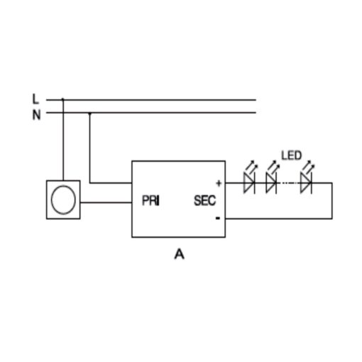 SLC Driver 24V Pill 12W Trailing edge IP20 - Bild 2