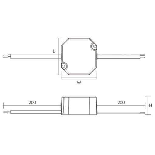 SLC Driver 24V Pill 12W Trailing edge IP20 - Bild 3