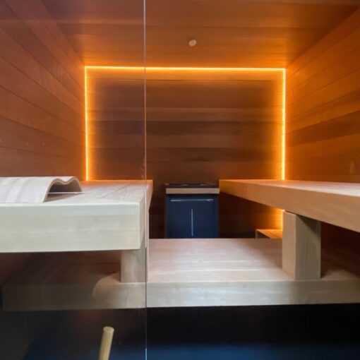 SLC LED Strip Sauna 9.6W/m 1170lm/m 2700K Ra>80 24V IP67 5m - Bild 8