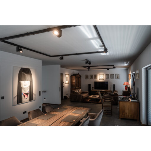 Beacon LED Muse 2, 3-fas, 21W, 1081lm, 3000K, CRI97, 8-55° ljusöppning, Dim , svart - Bild 6