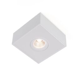 SLC DL04 SQ, 135x135mm, ytmonterad, 8W, 703lm, 3000K, CRI90, 36°, FASDIM, vit