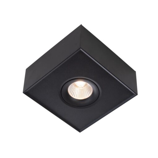 SLC DL04 SQ, 135x135mm, ytmonterad, 8W, 703lm, 3000K, CRI90, 36°, FASDIM, vit - Bild 12
