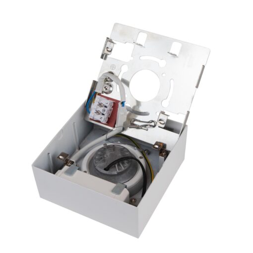 SLC DL04 SQ, 135x135mm, ytmonterad, 8W, 703lm, 3000K, CRI90, 36°, FASDIM, vit - Bild 7