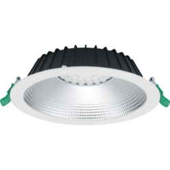 Insaver Slim, D225mm, infälld, 41W, 4950lm, 4000K, CRI80, 70° ljusöppning, DALI, vit