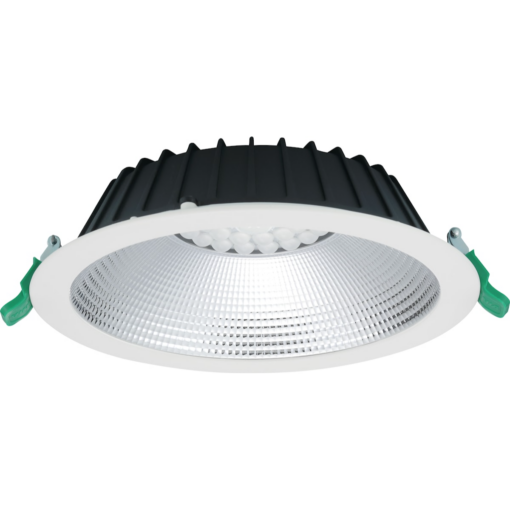 Insaver Slim Multipower, D225mm, infälld, 19W, 730-2350lm, 3000K, CRI80, 70° ljusöppning, ONOFF, Vit