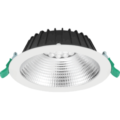Insaver Slim UGR19, D175mm, infälld, 13W, 1700lm, 4000K, CRI80, 70° ljusöppning, ONOFF, vit