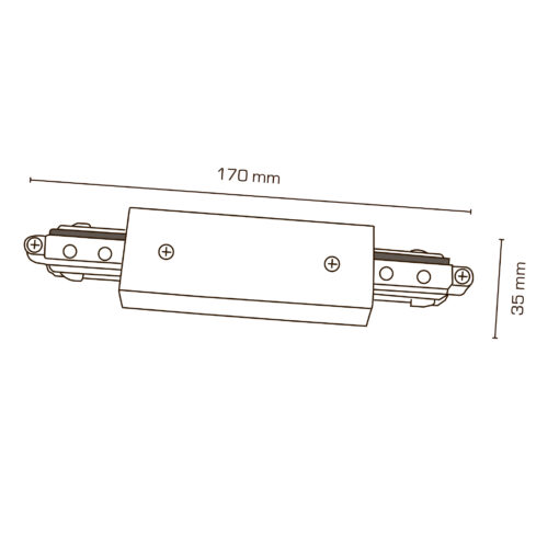 Mita 1F Skensystem, Mittanslutning, svart - Bild 3