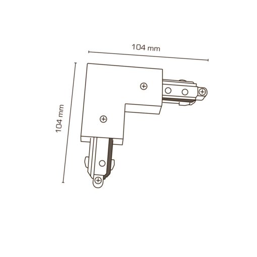 Mita 1F Skensystem, L-skarv (I), svart - Bild 3