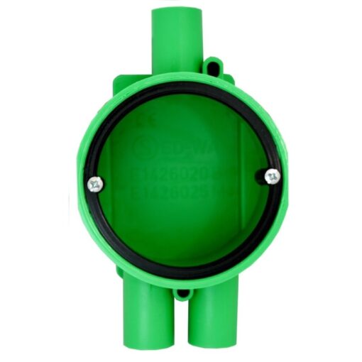 Apparatdosa 13 mm Grön enkelgips