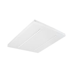 OptiClip Terra, infälld, 600X600, 26W, 3300lm, 4000K, 80° ljusöppning, CRI80, ONOFF, vit