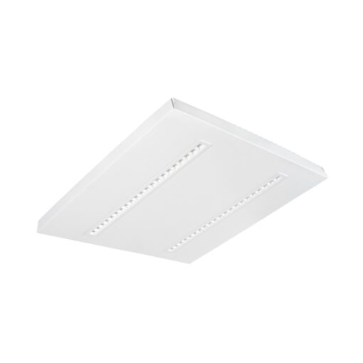 OptiClip Terra, infälld, 600X600, 26W, 3300lm, 4000K, 80° ljusöppning, CRI80, DALI, vit - Bild 2