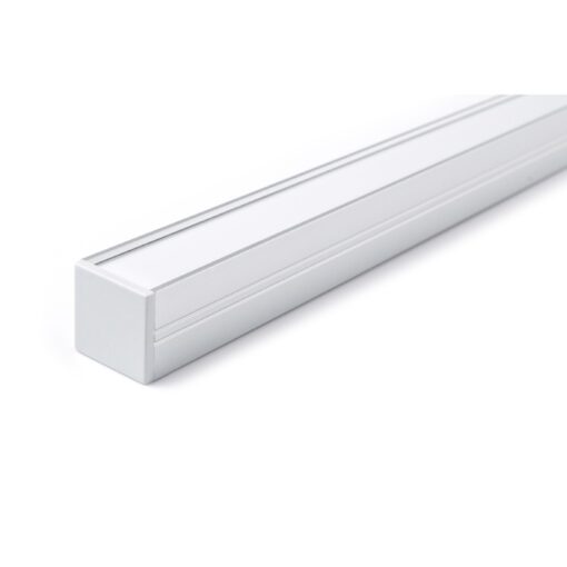 Aluminiumprofil Set U-profil Djup 16,4×18,6mm 2000mm, silver - Bild 3