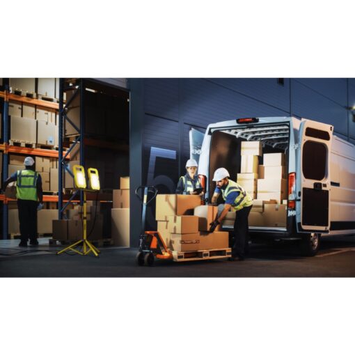 Sylwork Flood Light IP65, ytmonteras, 50W, 5000lm, 4000K, 120°, Gul - Bild 8