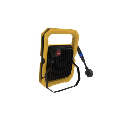 Sylwork Flood Light IP65, ytmonteras, 30W, 3000lm, 4000K, 120°, Gul - Bild 3