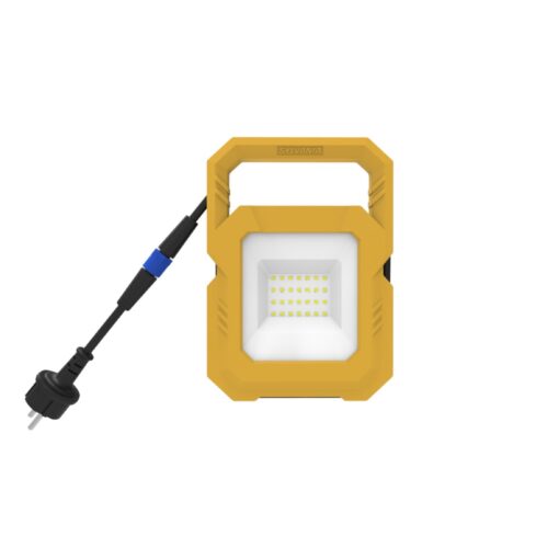 Sylwork Flood Light IP65, ytmonteras, 20W, 2000lm, 4000K, 120°, Gul