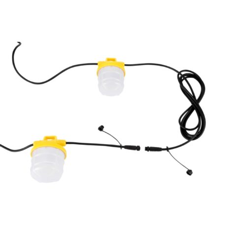 Sylwork String Light IP65, ytmonteras, 50W, 5000lm, 4000K, 15m, Gul - Bild 3
