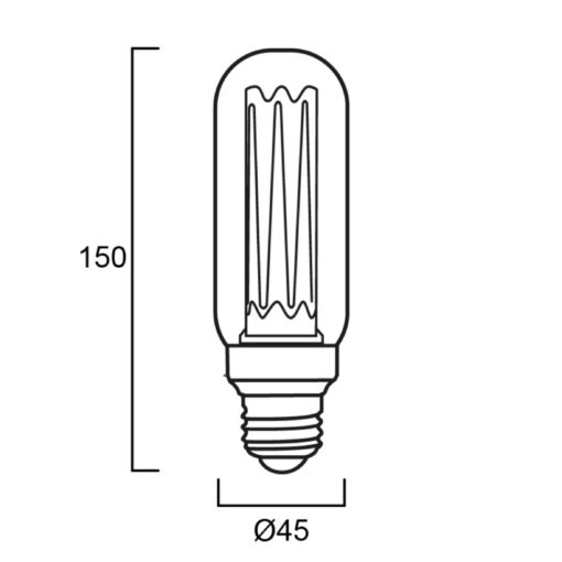 ToLEDo Mirage T45, E27, 2,5W, 125lm, 2000K - Bild 6