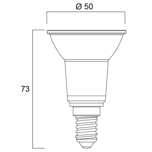 RefLED Retro PAR16, 4,5W, 345lm, 3000K, CRI80, E14, ONOFF - Bild 8
