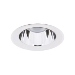 Solstice, D250mm, infälld, 17W, 2400lm, 4000K, CRI90, 70°, DALI, vit/silver