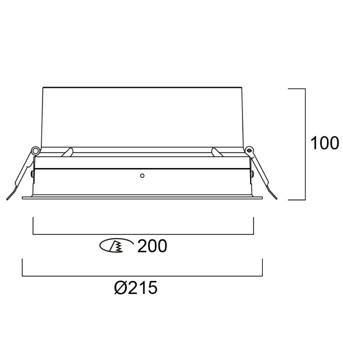 Solstice, D200mm, 17W, 1800lm, 4000K, DALI - Bild 11
