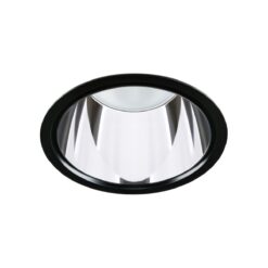 Solstice, D150mm, infälld, 15W, 2000lm, 4000K, CRI90, 70°, DALI, svart/silver