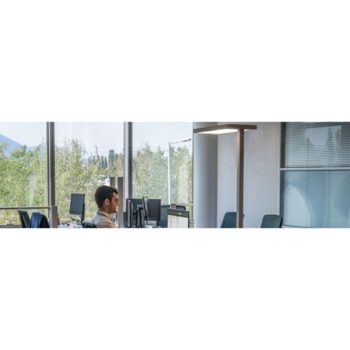 Areum Floor, golvlampa, H2000mm, 94W, 13700lm, 4000K, CRI80, direkt/indirekt, ONOFF, vit - Bild 5
